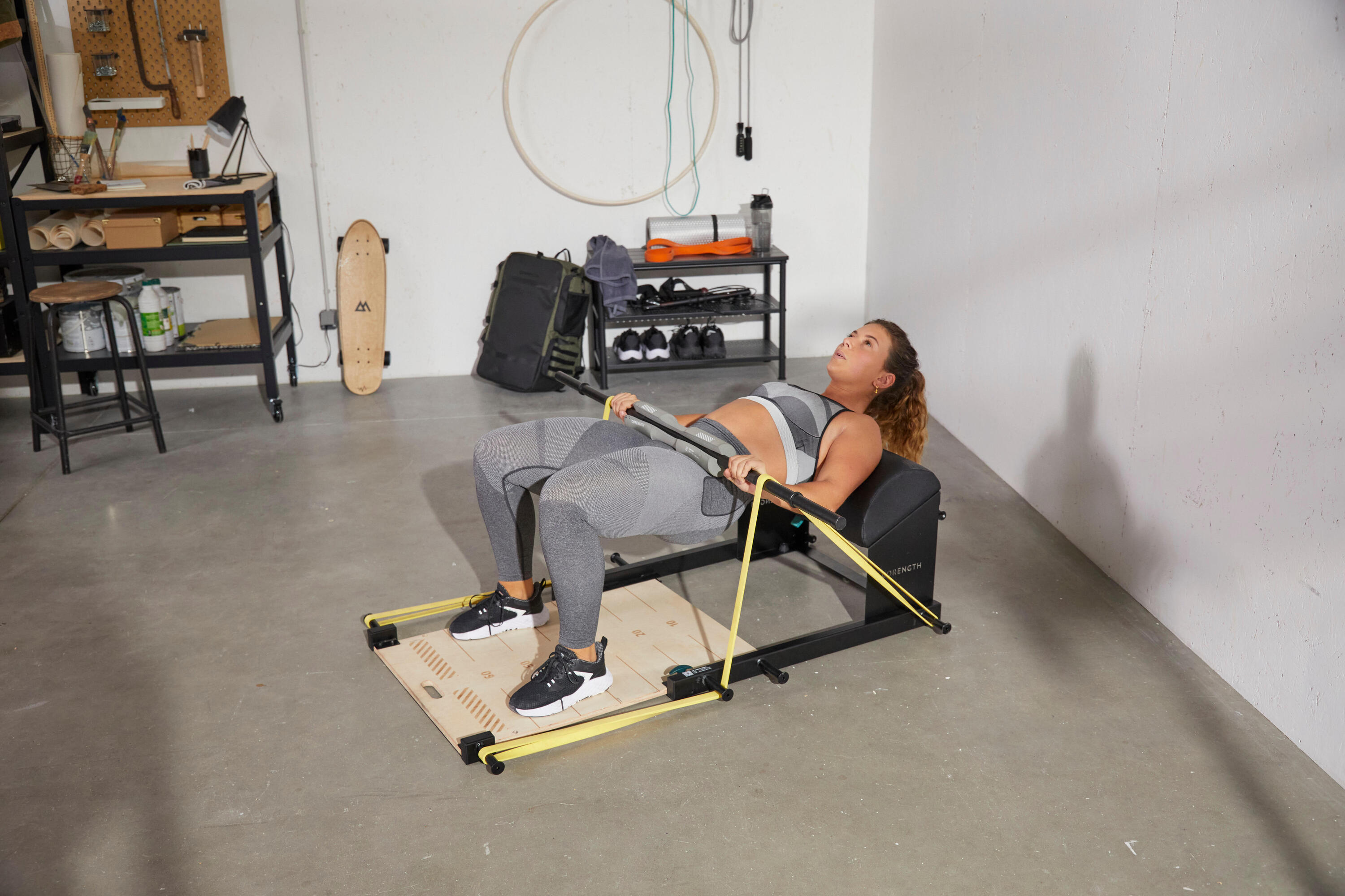 Ławka do treningu siłowego Corength Hip Thrust Bench 5/9