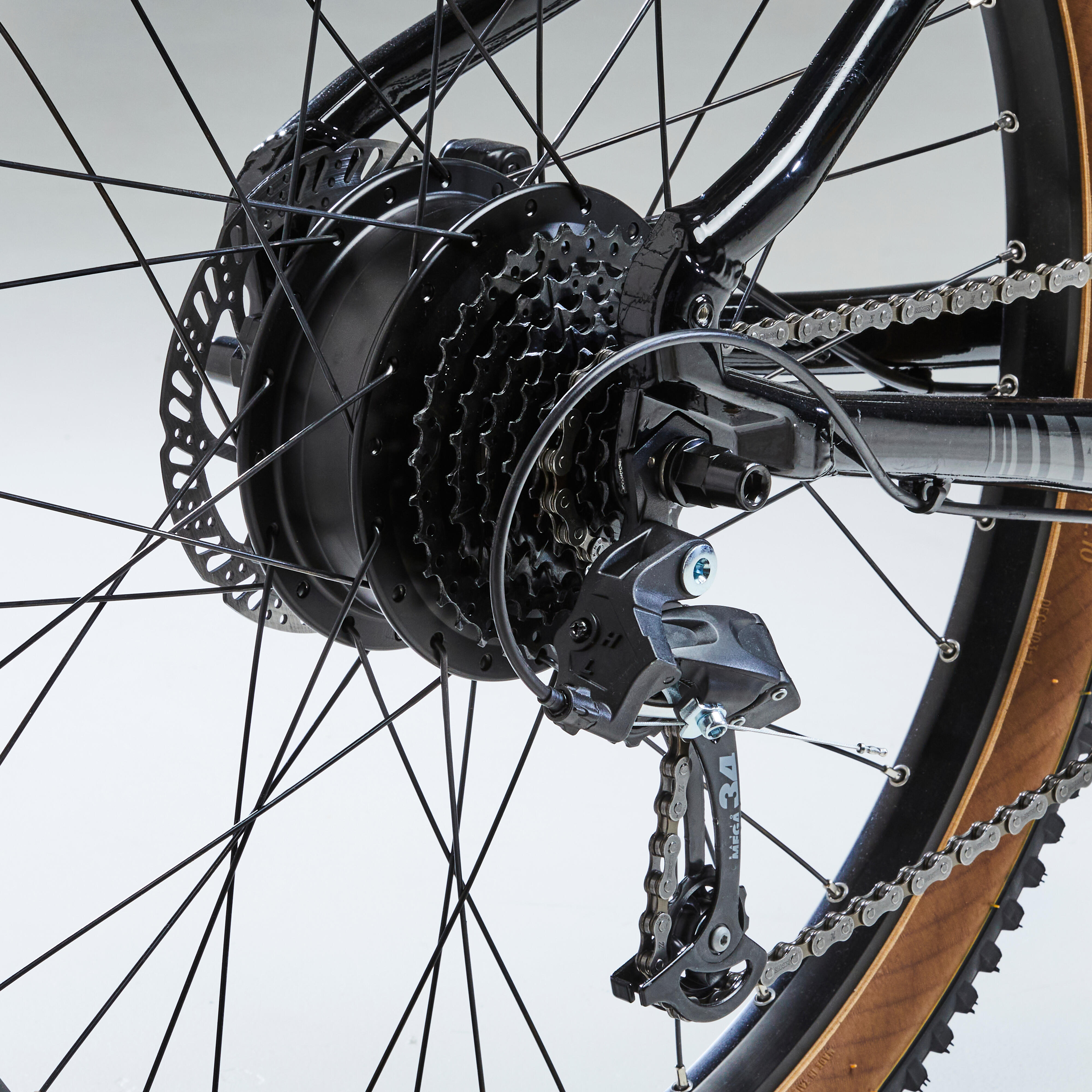 Bicicleta el ctrica MTB ni os 26 pulgadas 9 12 a os Rockrider E ST