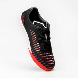 Kids' Futsal Shoes Ginka 500 JR - Black/Red