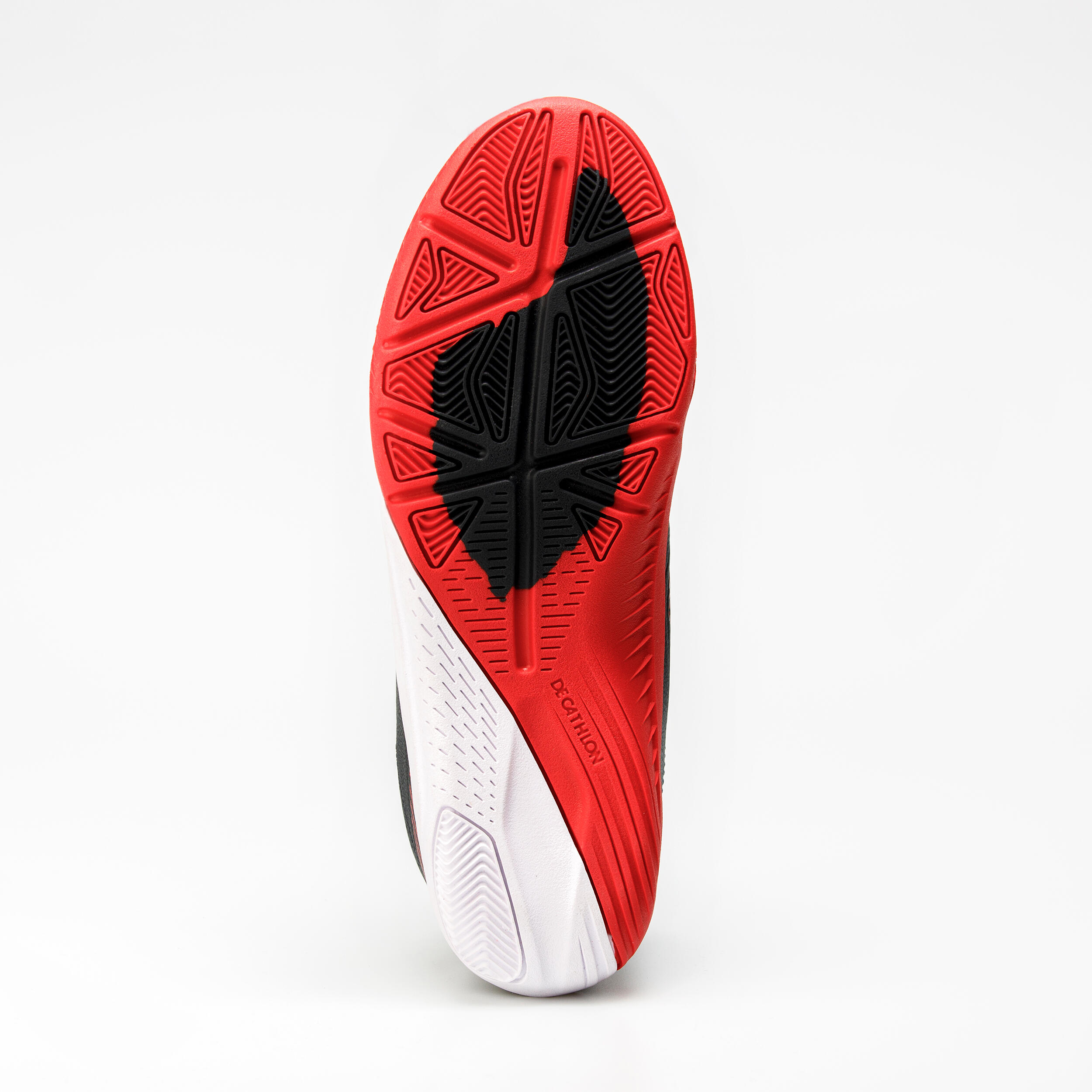 Kids' Futsal Shoes Ginka 500 JR - Black/Red 6/10