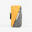Men Women's KIPRUN Multi layer smartphone running armband - yellow and grey