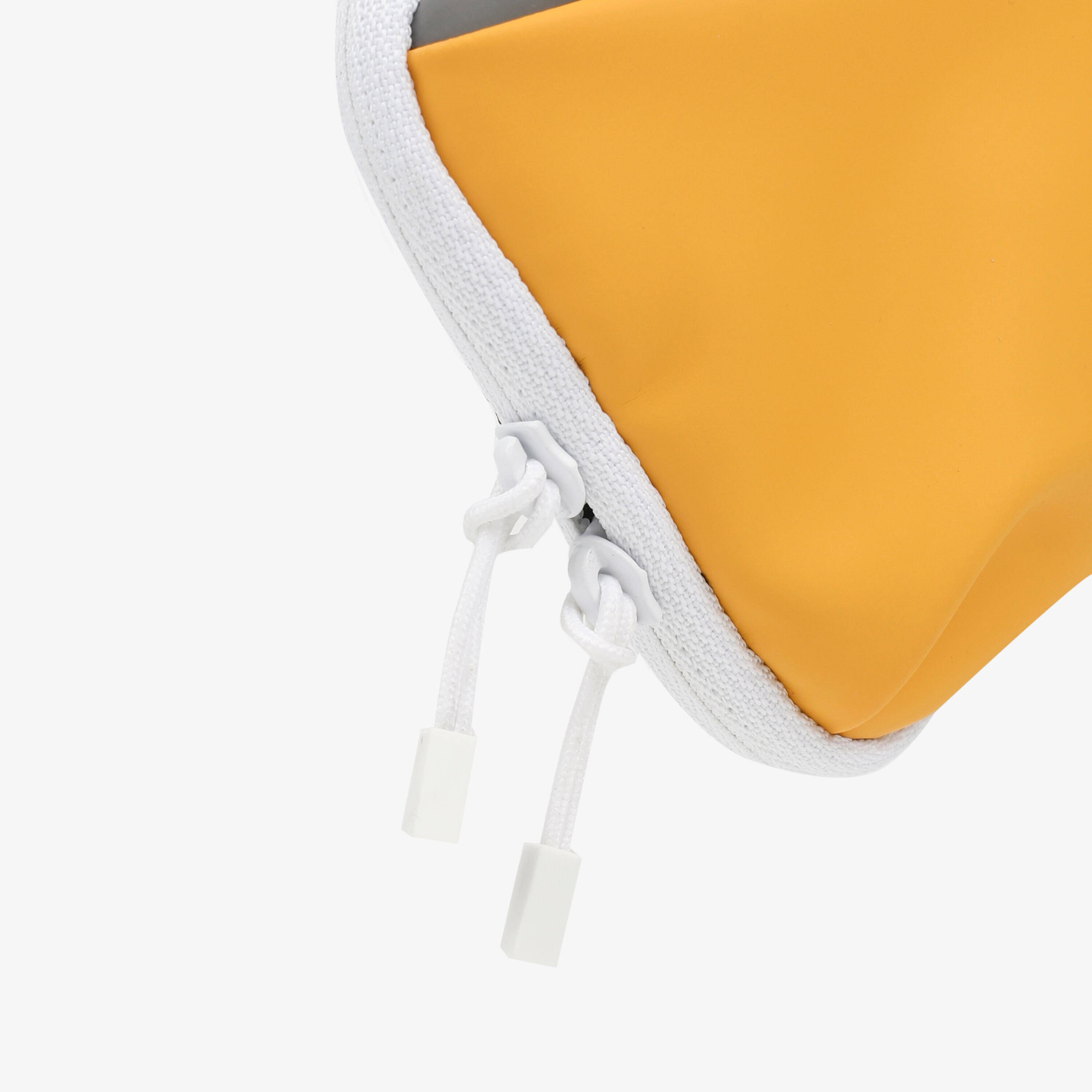 Adult KIPRUN multi-pocket running smartphone armband - Yellow and grey -  3