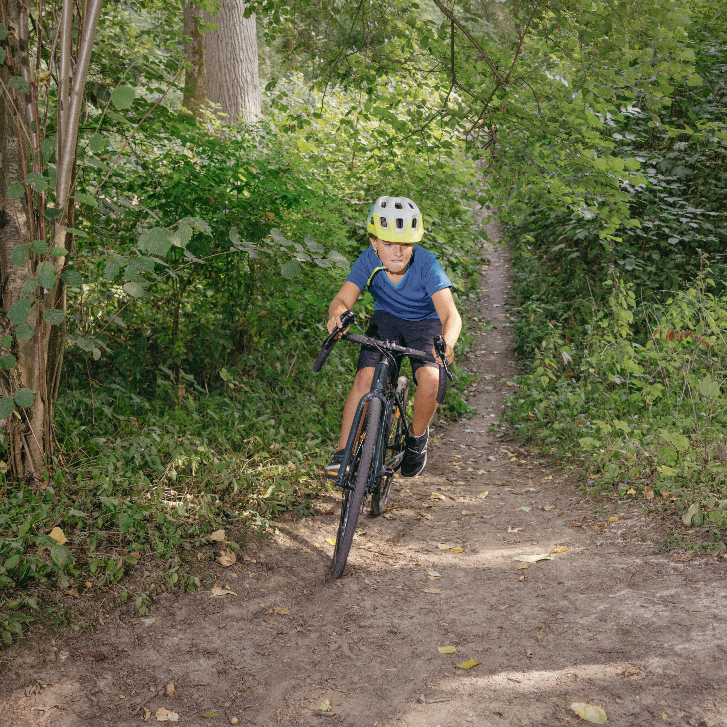 Vélo gravel enfant 26" grvl 520 vert 9-12 ans 19/29