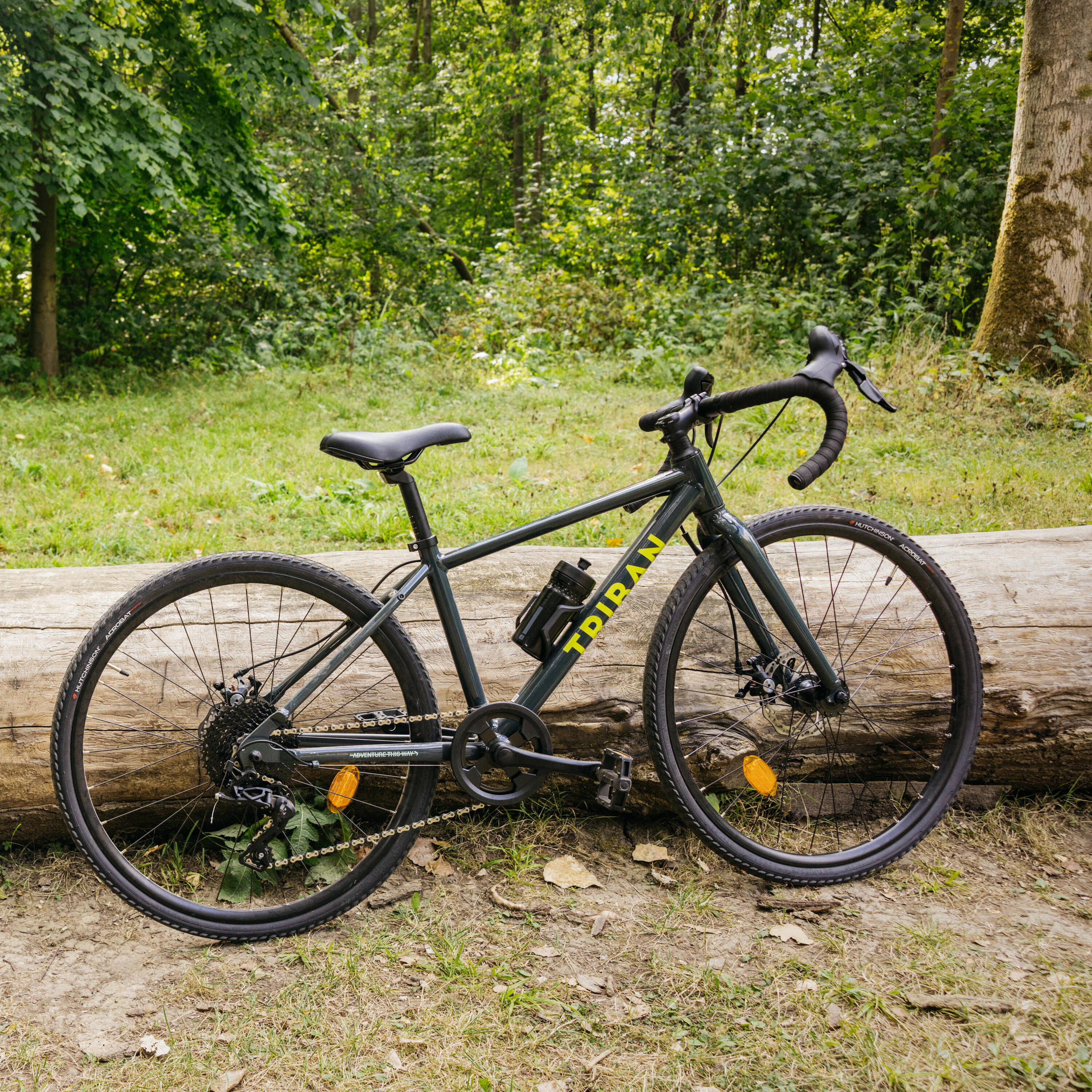 Vélo gravel enfant 26" grvl 520 vert 9-12 ans 16/29