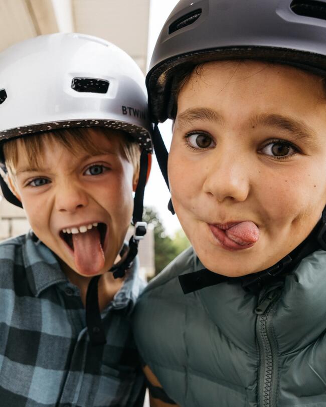FIETSHELM TIENERS 500 zwart