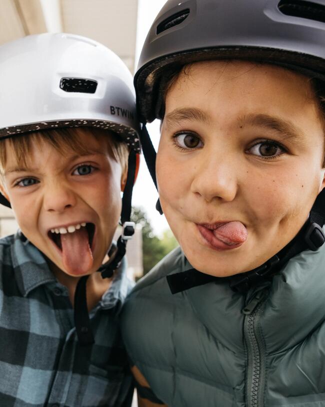BIKE TEEN HELMET 500 Black