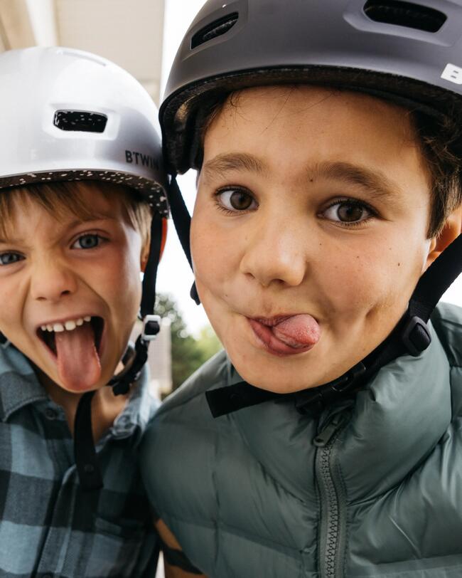CAPACETE BICICLETA CRIANÇA 500 Preto