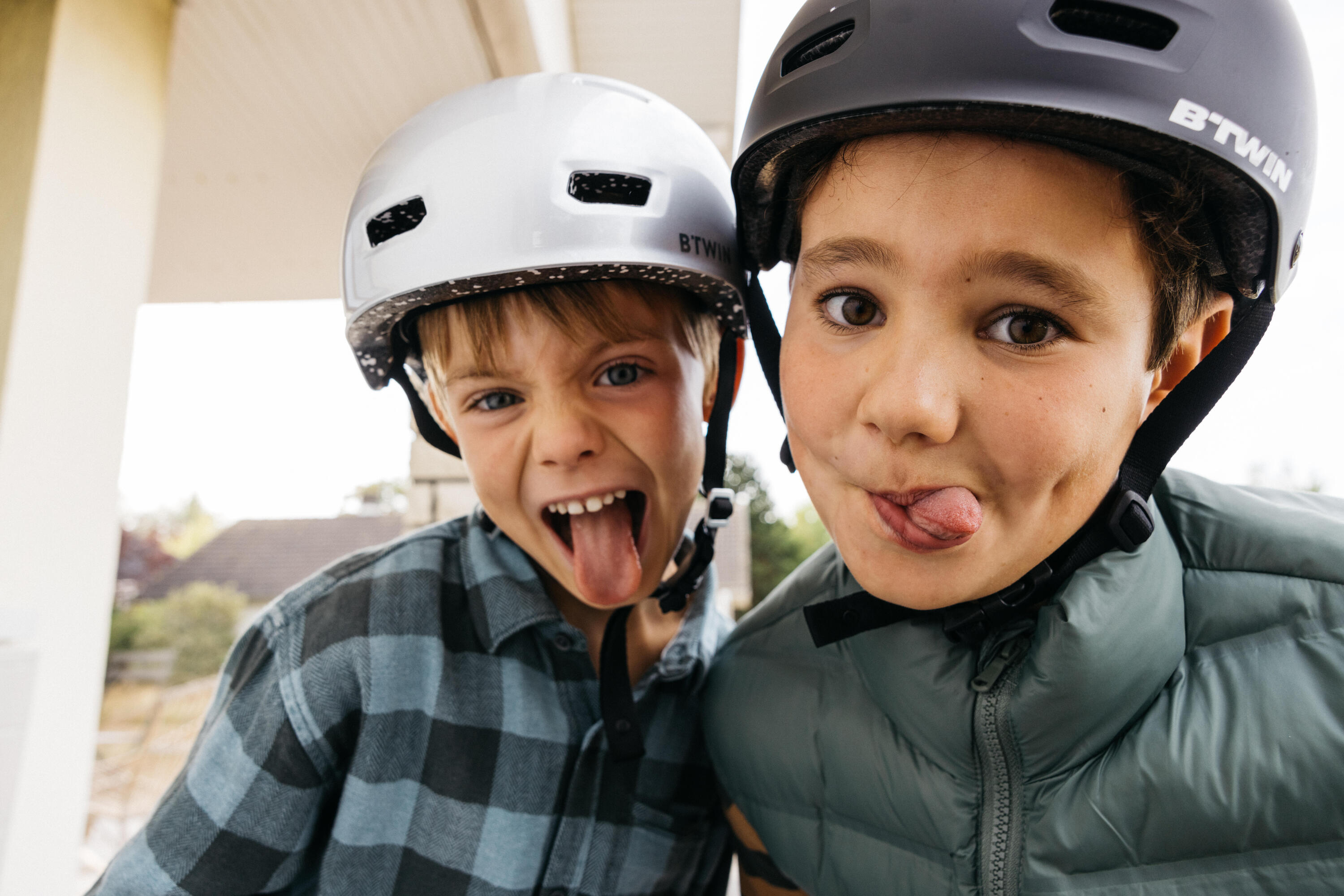 Casque de vélo enfant - 500 noir 14/15