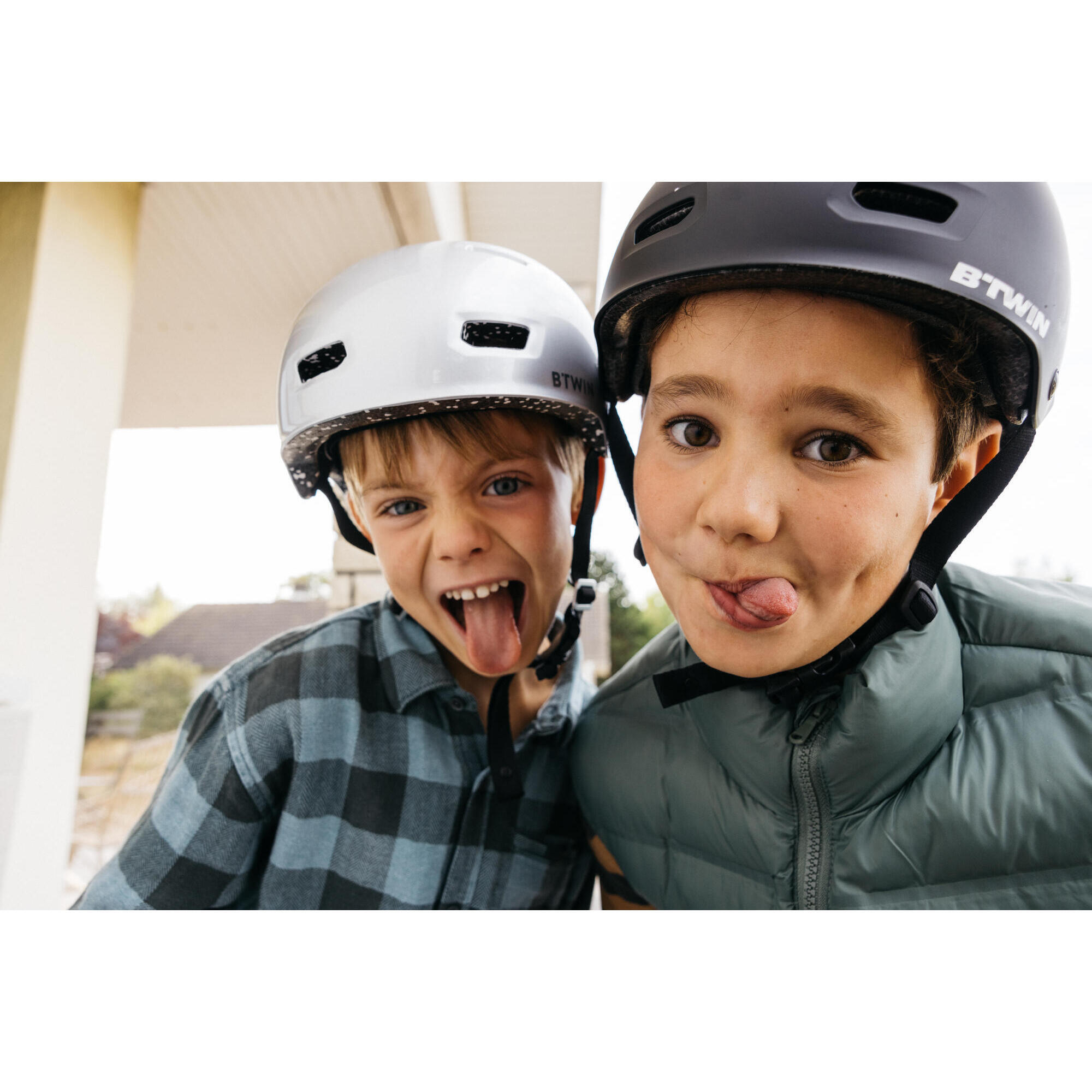 CHILDREN'S BIKE HELMET BOL 900 GREY