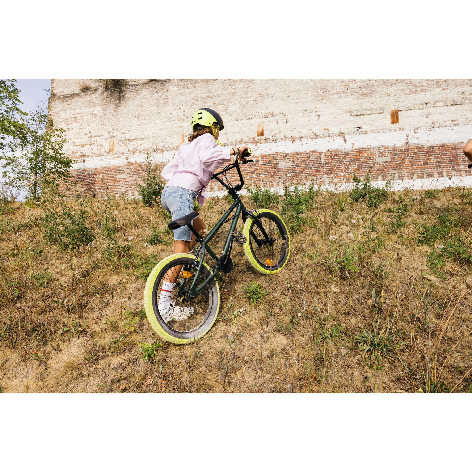 BMX BAMBINO 20" WIPE 500 VERDE 9-14 ANNI