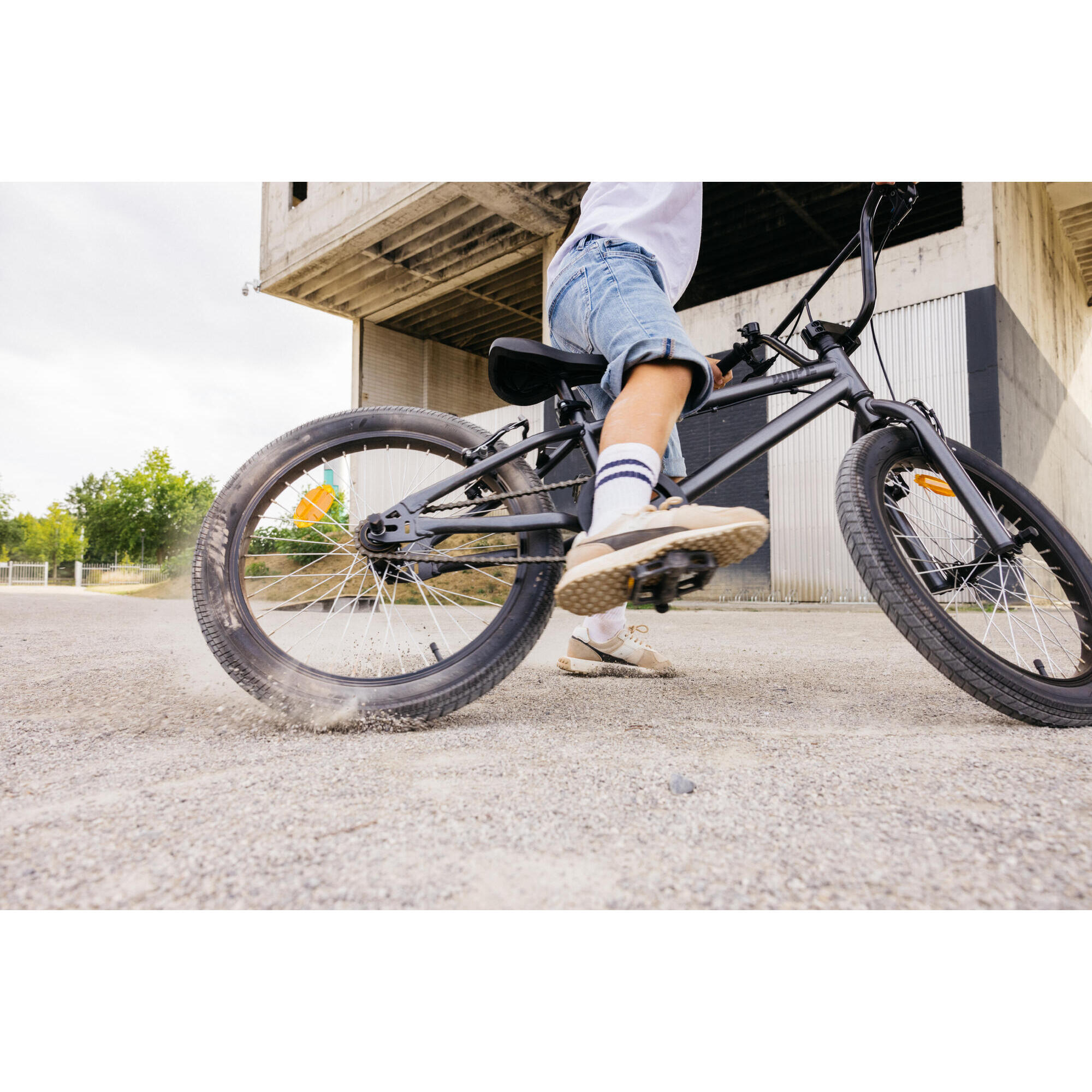 BICICLETA BMX WIPE 100 20 POLEGADAS BTWIN Decathlon