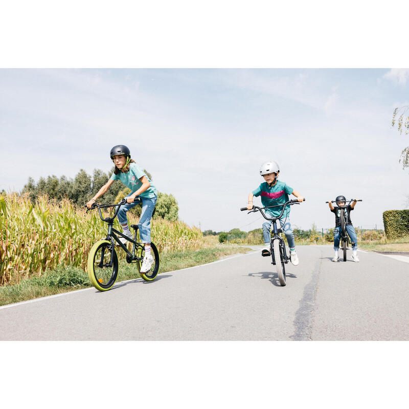 Kinderfahrrad BMX 20 Zoll Wipe 500 grün