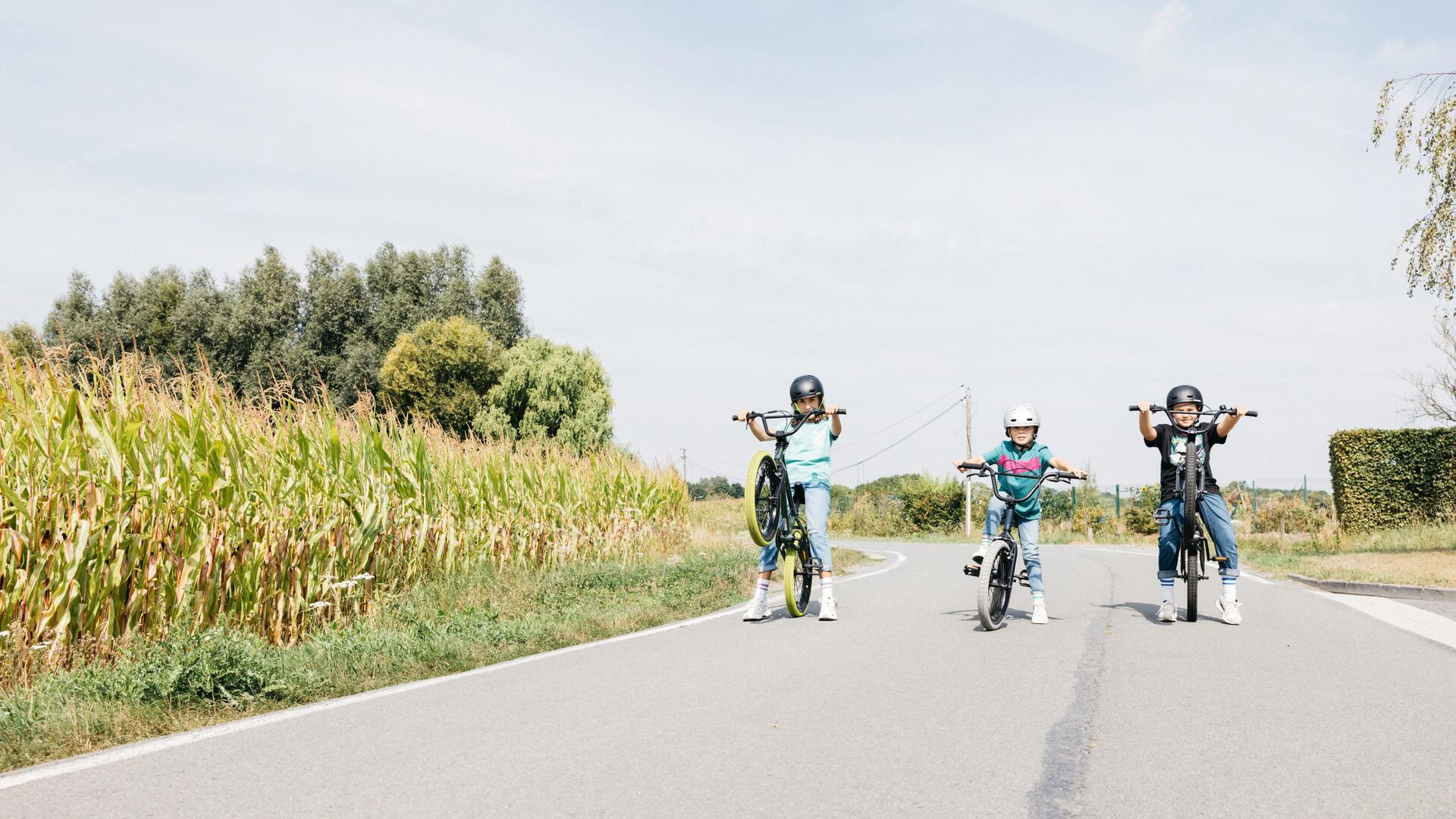 BMX pour les kids : apprendre à piloter