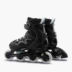 Παιδικά fitness inline πατίνια Fit3 - Μαύρο/Χακί