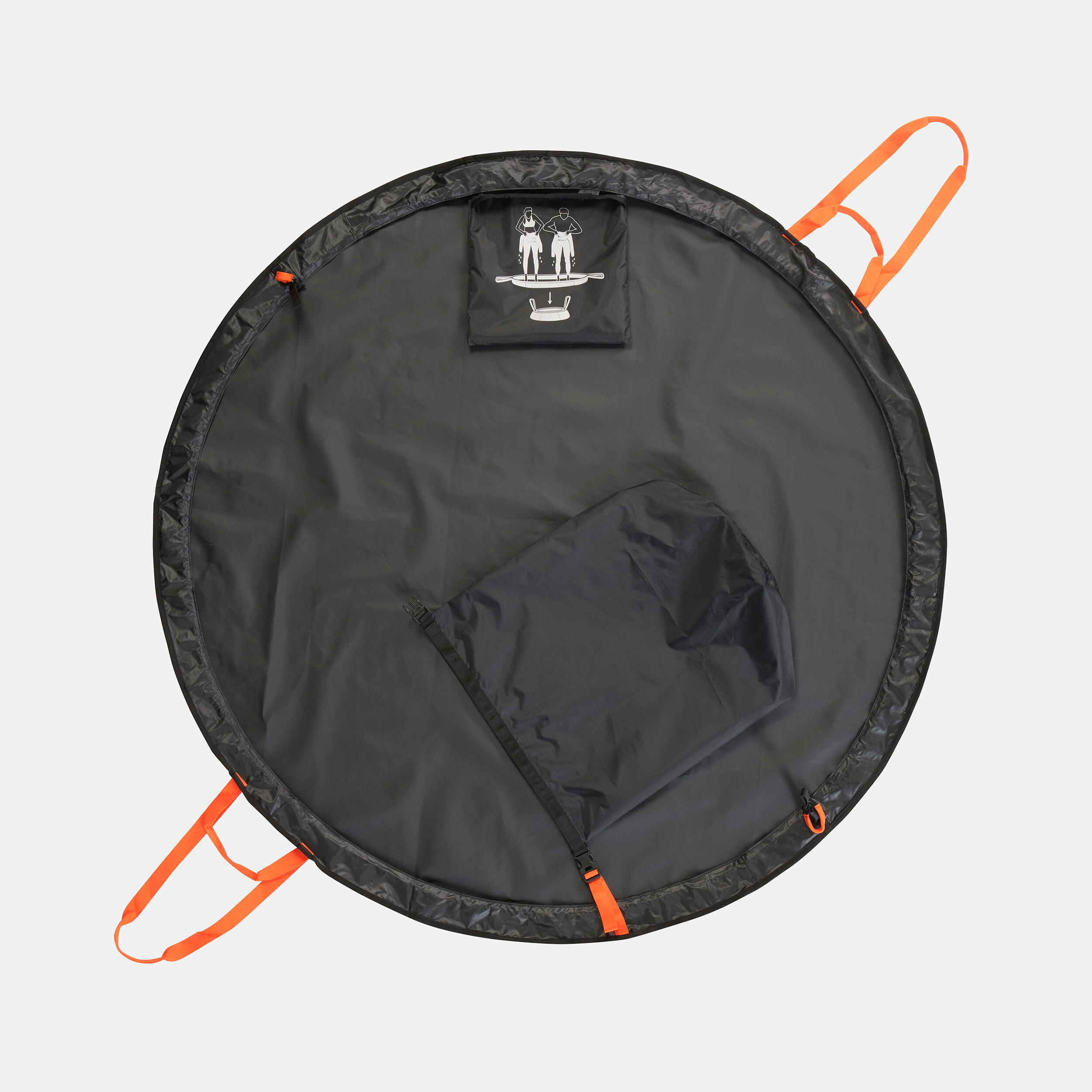 Suit bag and canyoning equipment