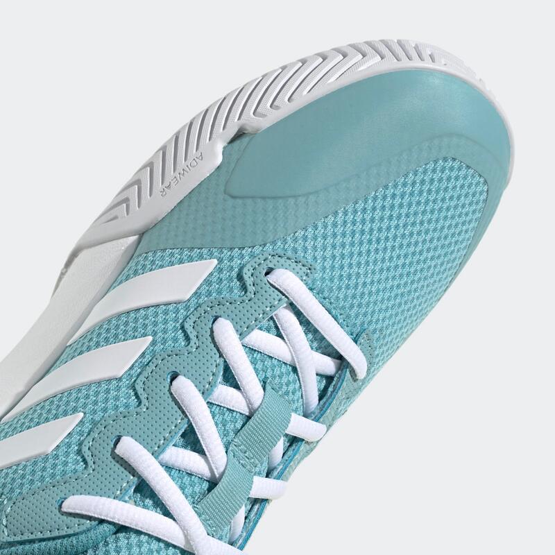 Dámské tenisové boty Adidas Gamecourt bílo-mentolové