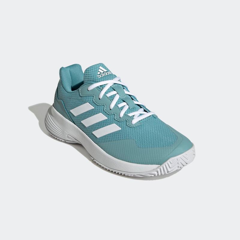 Damen Tennisschuhe Multicourt - Gamecourt mint/weiss