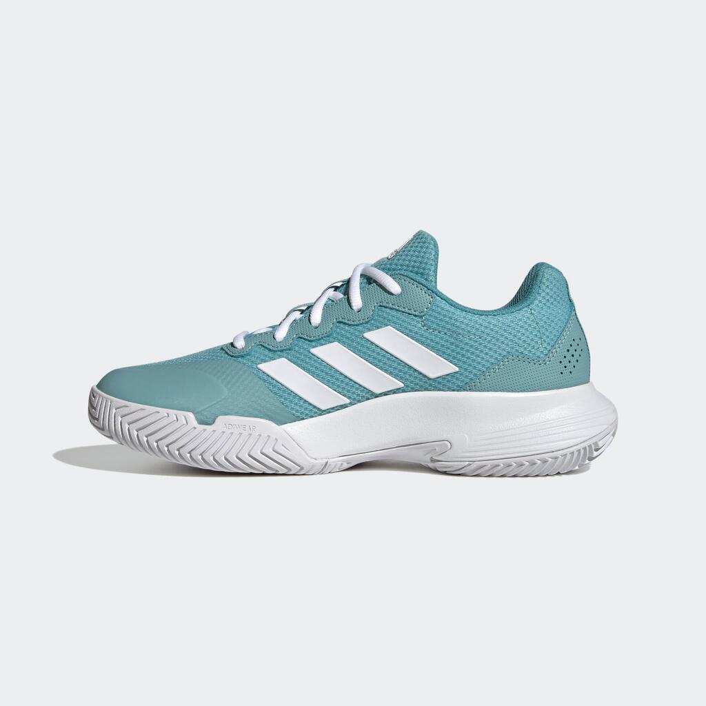 Women's Multicourt Tennis Shoes Gamecourt - Mint/White