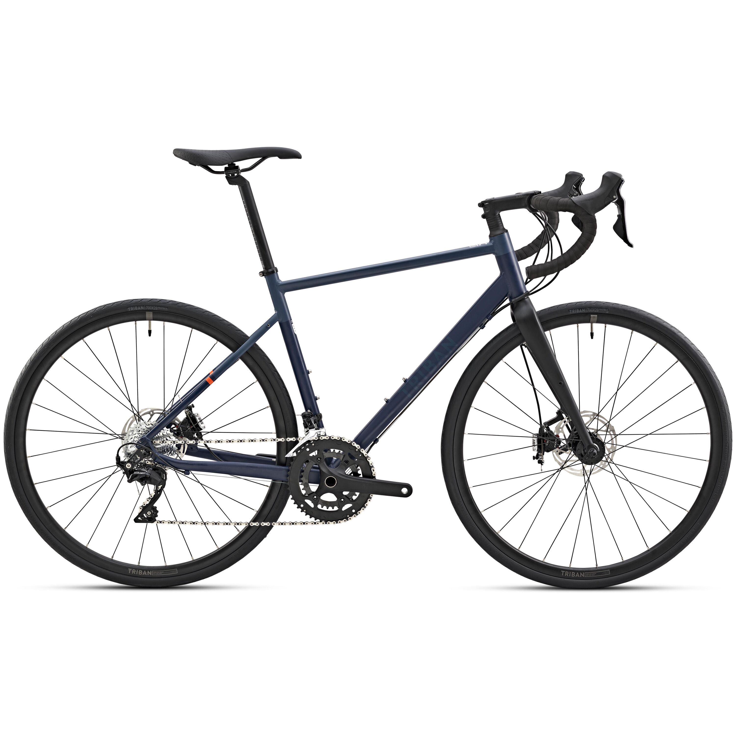 TRIBAN Road bike Triban RC 520 Disc Brake - Blue