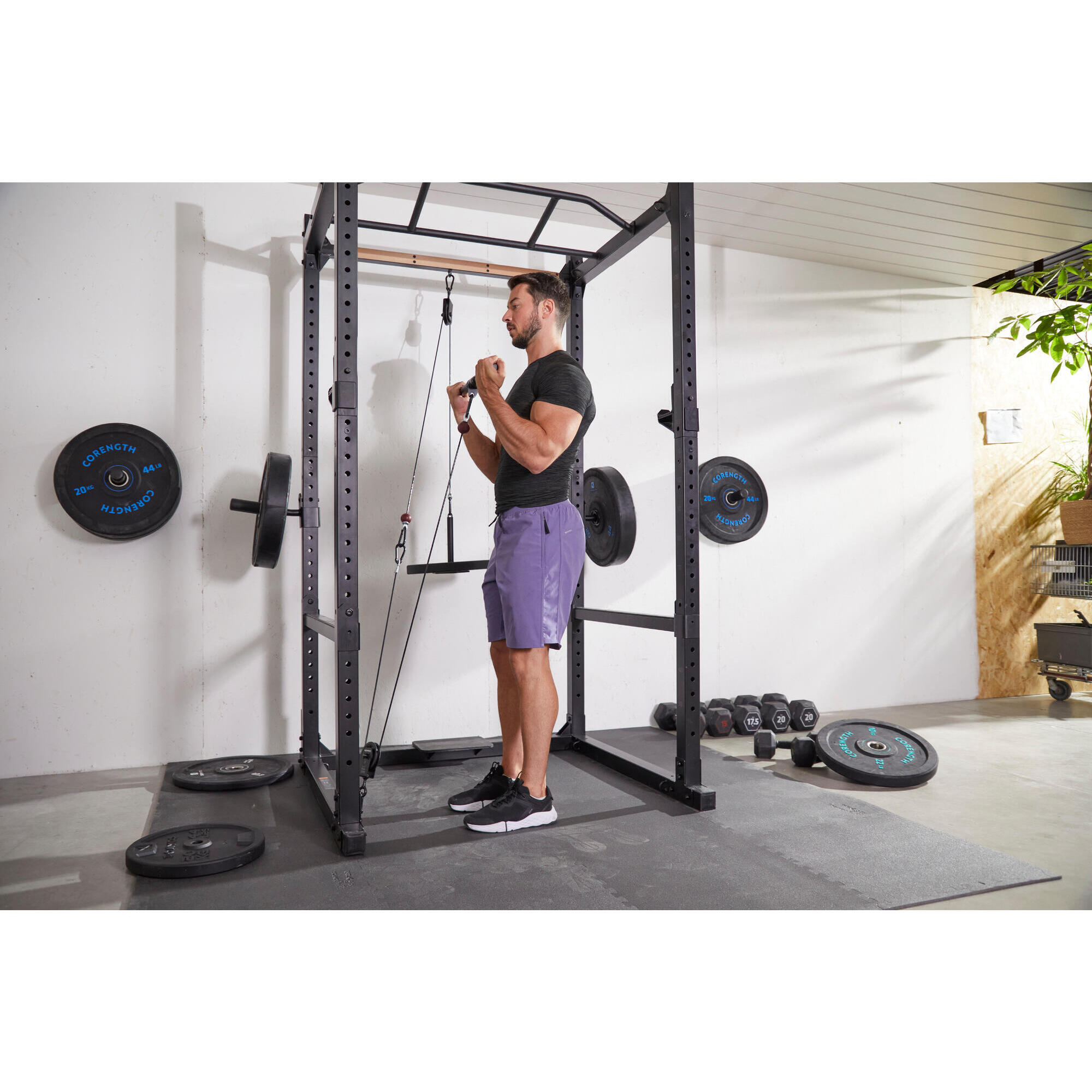 Gym best sale weights decathlon