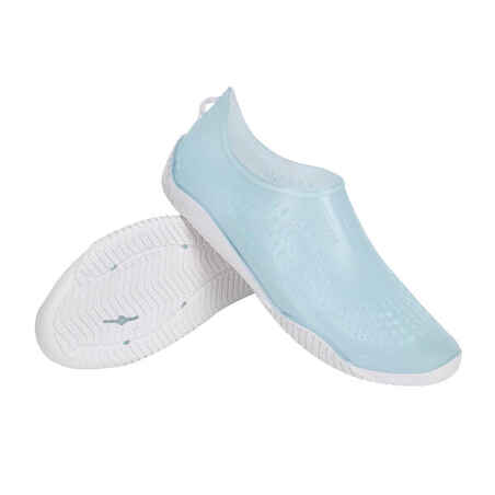 Papuče za aquabiking i aquafit Fitshoe svijetlozelene
