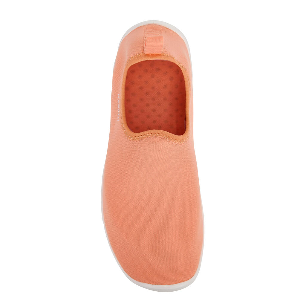 Bež-crne cipele s printom zebre za fitnes u vodi GYMSHOE