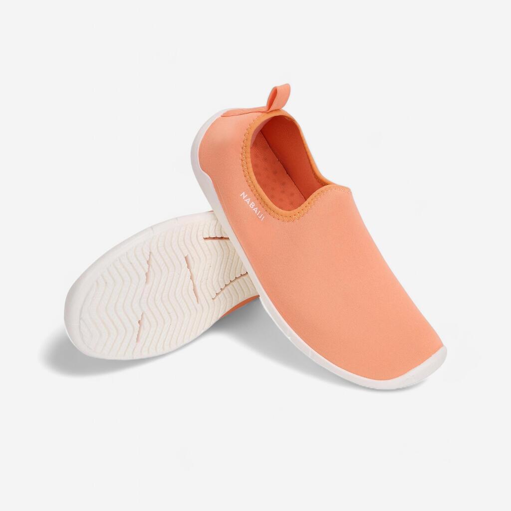 Bež-crne cipele s printom zebre za fitnes u vodi GYMSHOE