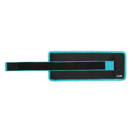 Schnalle Aquagym Gewichtsmanschetten 2 × 0,75 kg - blau 