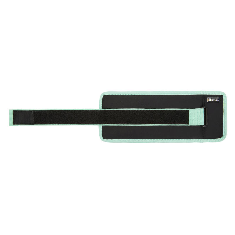 Set 2 brățări lestate Aquagym 2 x 0,5 kg Verde deschis