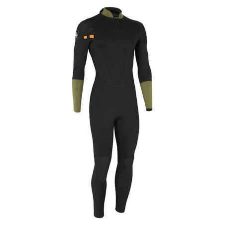 MEN’S SEA WALKING NEOPRENE WETSUIT 4/3 BLACK