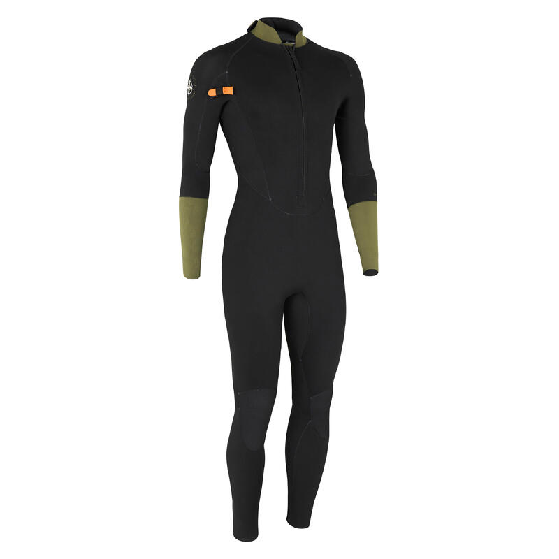 Fato de neoprene 4/3 de Marcha aquática Homem Preto