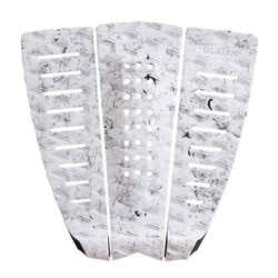 Rear foot three-part SURF PAD mottled white