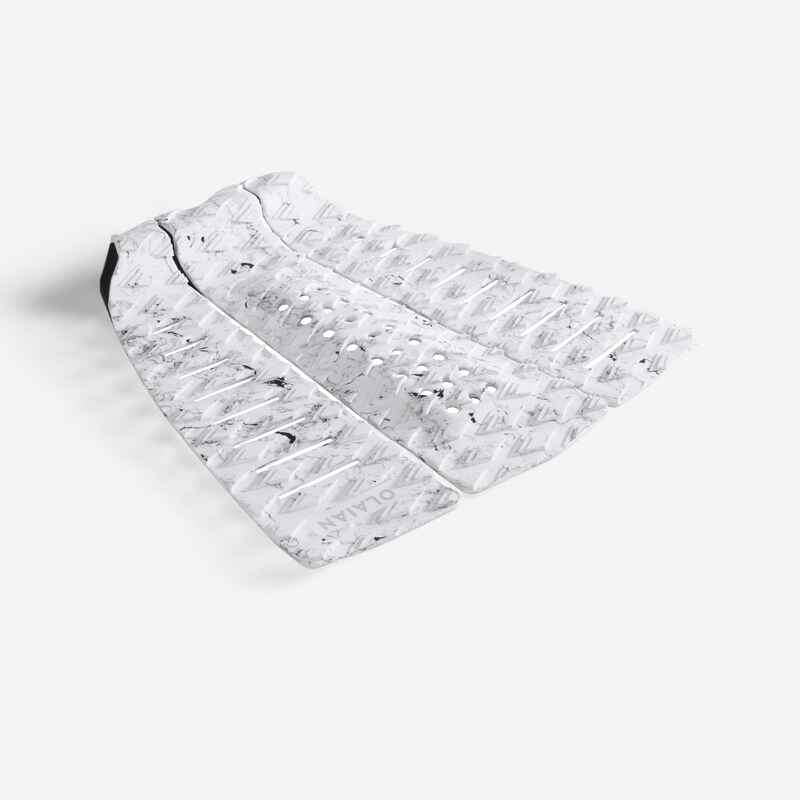 Rear foot three-part SURF PAD mottled white