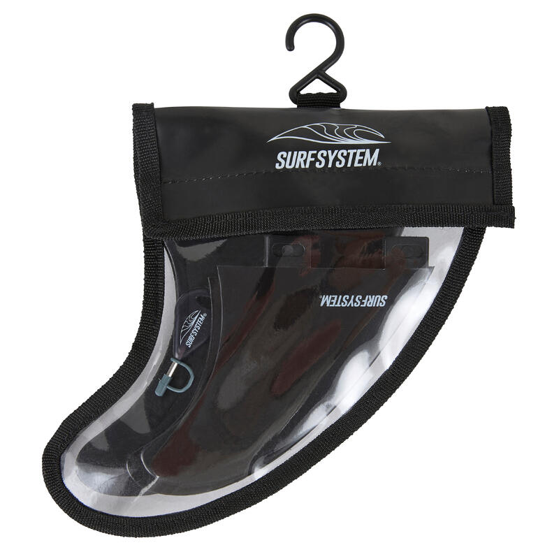 UP SURF – Lot De 4 Ailerons Quad RM Pour Planche De Surf, Fibre De Verre Solide Et Flexible, Performance Optimale