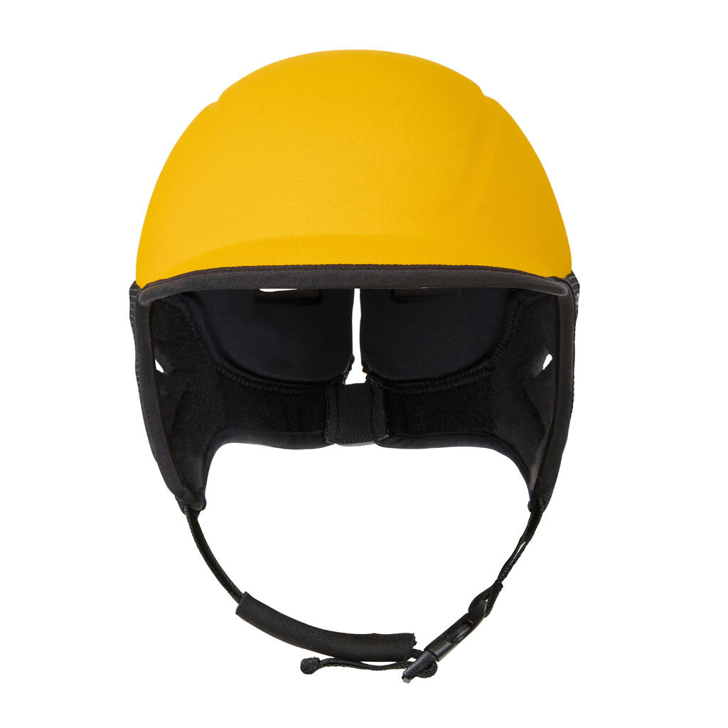 Helmet for surfing.