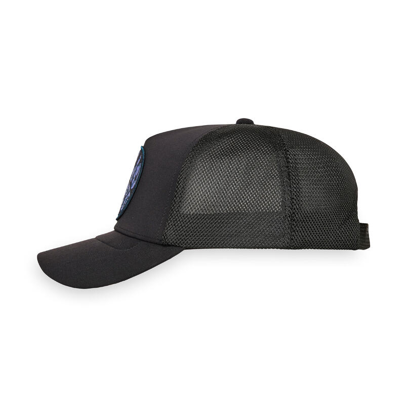 Boné de Surf Trucker Criança Preto