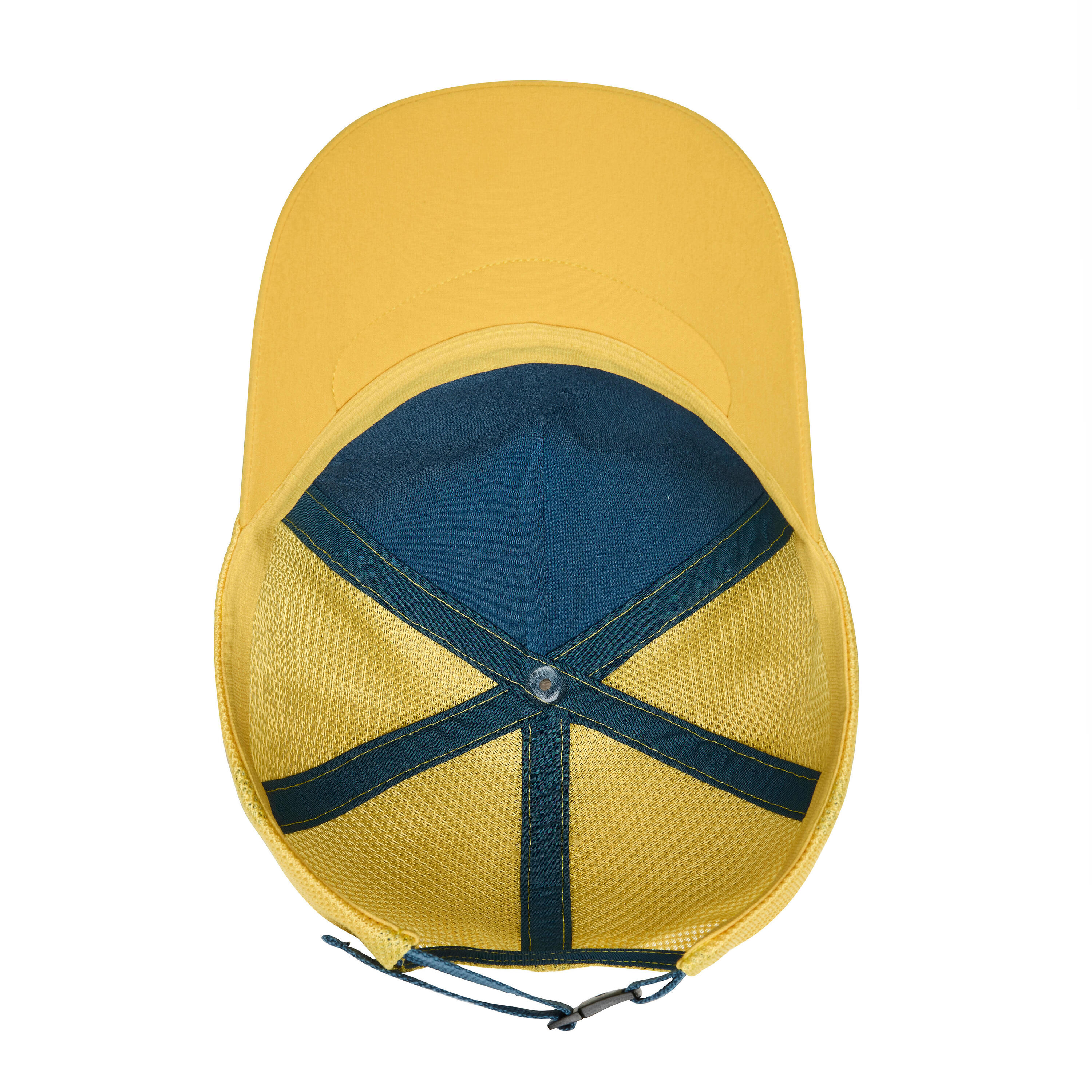 Kid’s surfing trucker cap blue yellow 7/11
