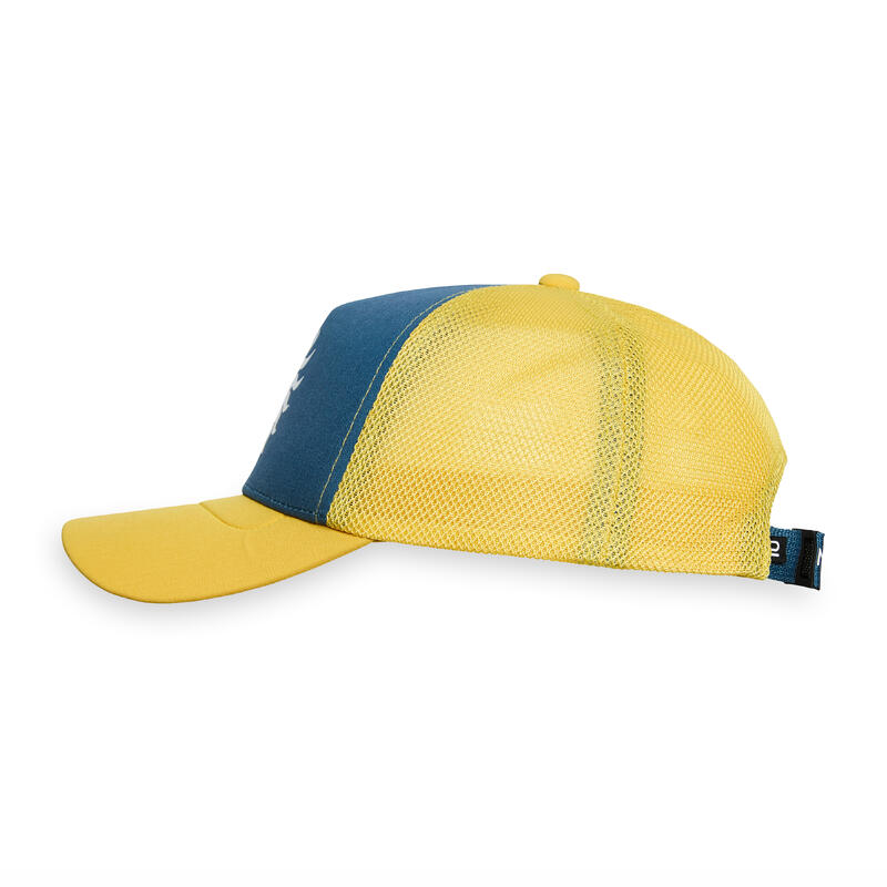 Surf-Cap Kinder Trucker blau/gelb 