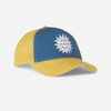 KID'S SURFING TRUCKER CAP BLUE YELLOW