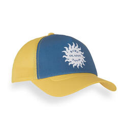 CASQUETTE TRUCKER SURF JUNIOR BLEUE JAUNE