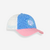 CASQUETTE TRUCKER SURF JUNIOR LAVANDE ROSE