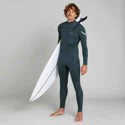 Men's wetsuit SURF 900 Neoprene 3/2 mm DARK GREEN