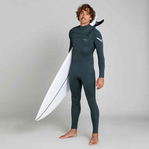 Neoprenanzug Surfen Herren 900 3/2 mm dunkelgrün 