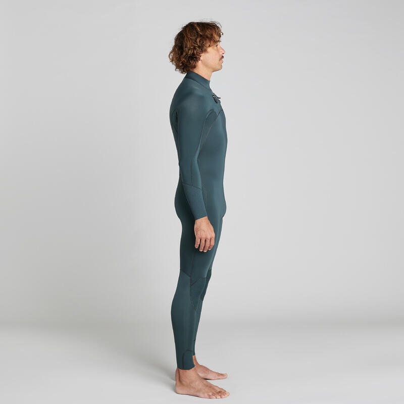 Costum Surf 900 Neopren 3/2 mm Verde închis Bărbaţi 