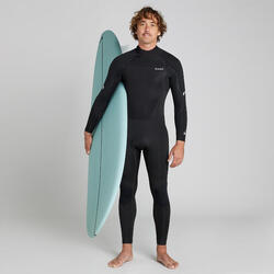 Neopreno surf Hombre agua templada 3/2mm 900 verde oscuro