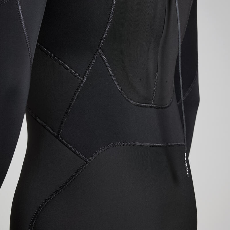 Fato de Surf 500 Neoprene 4/3 mm Homem Preto