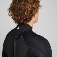 Combinaison SURF 500 Néoprène 4/3 mm homme Black