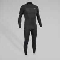 Men's 4/3 mm neoprene SURF 500 wetsuit black