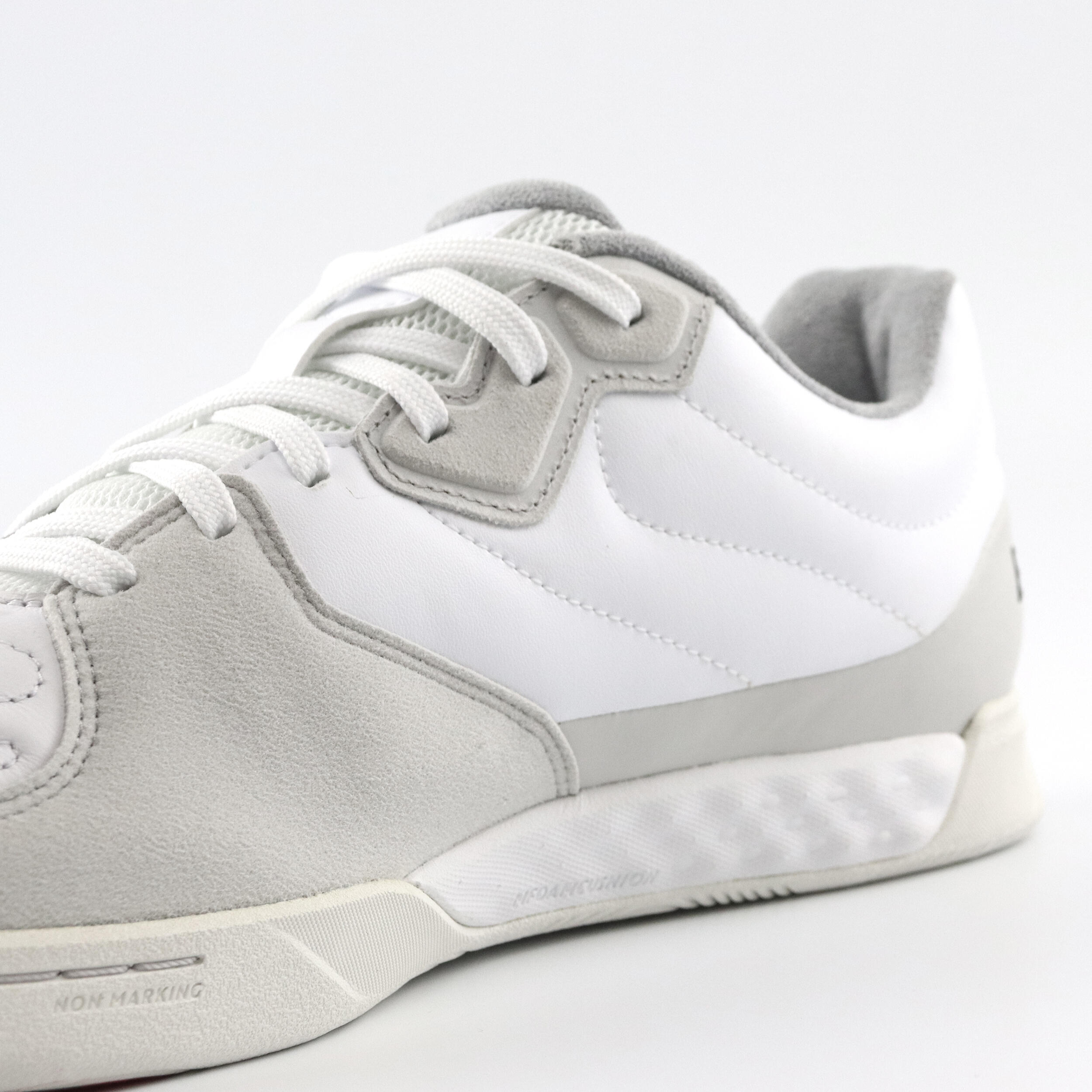 Adult Indoor(IN) Leather Football Shoes Eskudo Pro - White Adult Indoor(IN) Leather Football Shoes Eskudo Pro - White