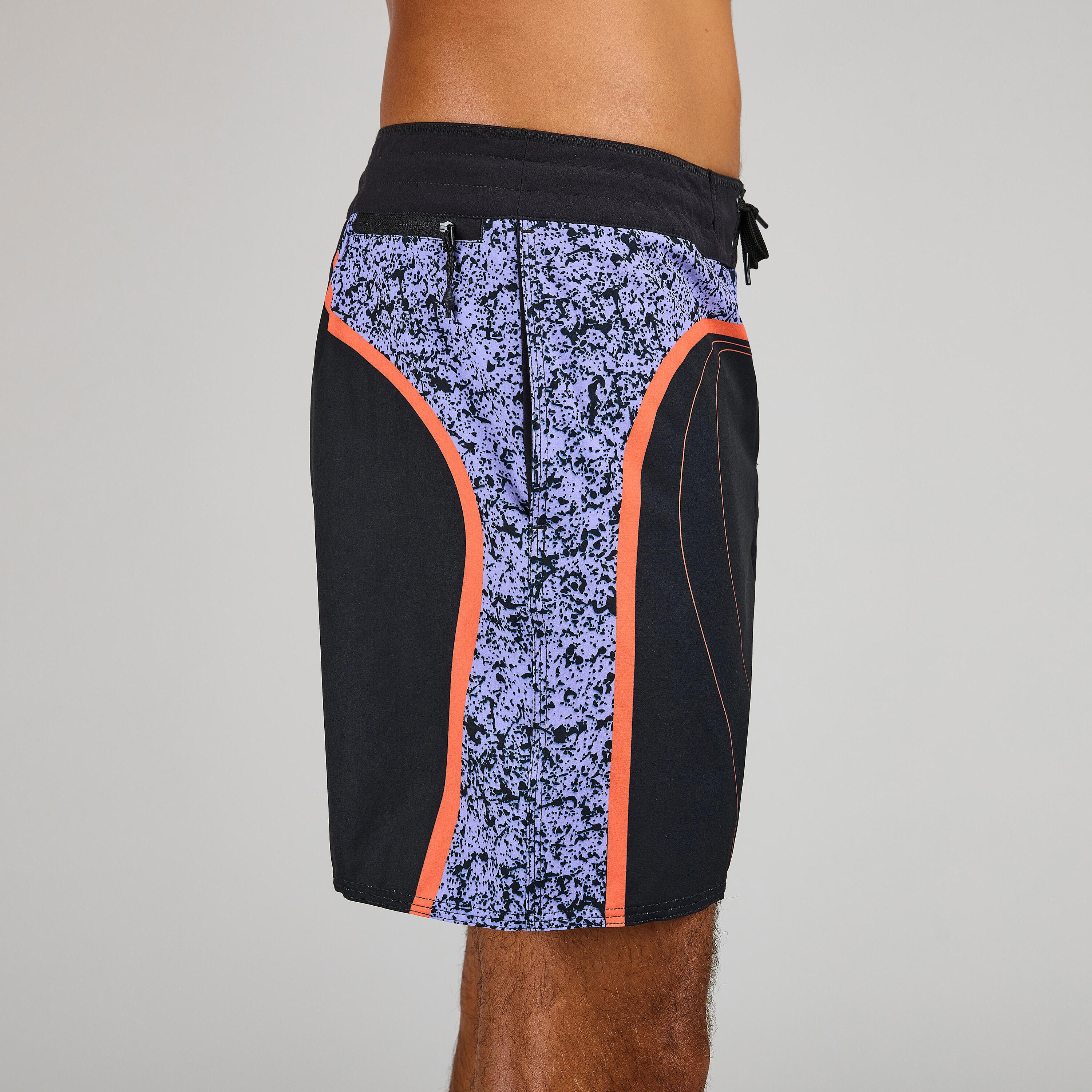 Surfing boardshorts 500 17" REVIVAL 4/10